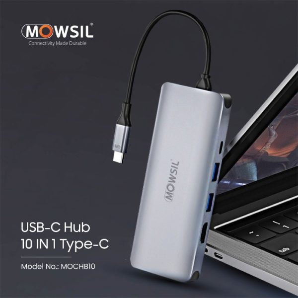 Mowsil USB-C Hub 10 IN 1 - Image 6
