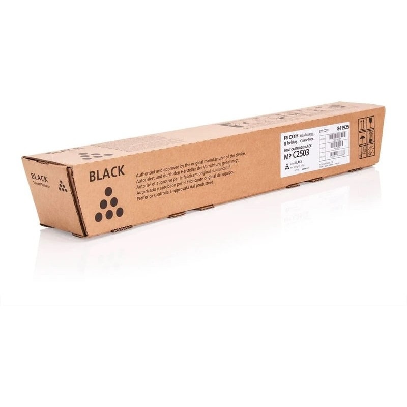 thumbnail image 2 of Genuine Ricoh MP C2503H Toner Cartridges – Set Of 4 (CMYK) For MP C2503 Printer – New 2 of 6