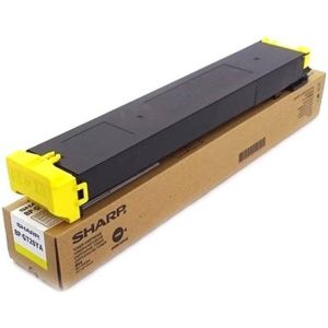 Sharp BP-FT20 High Capacity Yellow Toner Cartridge, ~10,000 Pages Yield, For BP-20C25T, BP-20C20T | BP-FT20YA