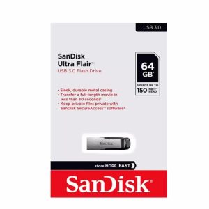 SanDisk Ultra Flair USB 3.0 Flash Drive-64GB