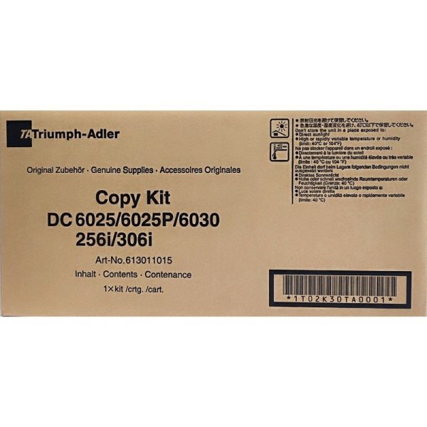 Triumph Adler DC6025 Black Toner Cartridge for 256i/306i