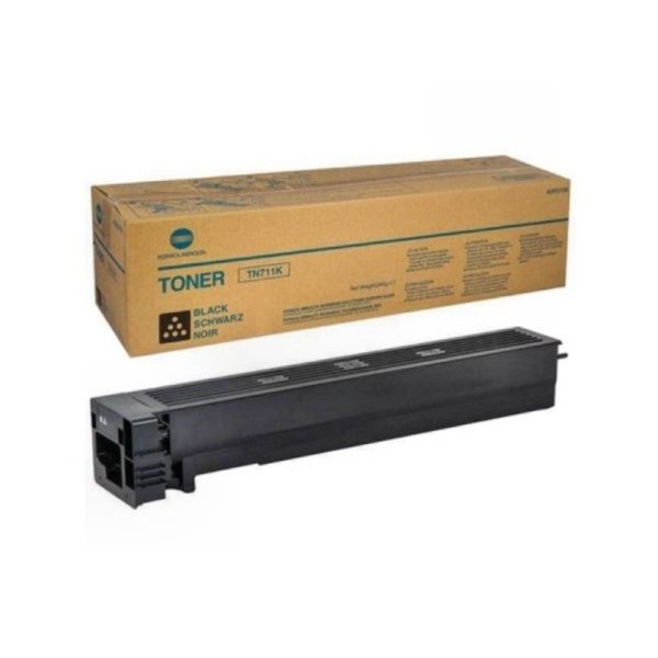 Konica Minolta TN711K (A3VU130) Black Toner Cartridge