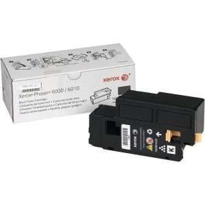 Xerox Black Toner Cartridge for Phaser 6000/6010, WorkCentre 6015 - Yield ~2000 Pages