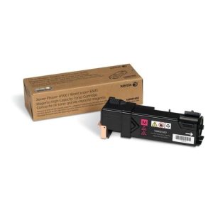 Xerox High Capacity Magenta Toner Cartridge for Phaser 6500, WorkCentre 6505 - Yield ~2500 Pages