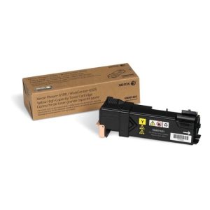 Xerox High Capacity Yellow Toner Cartridge for Phaser 6500, WorkCentre 6505 - Yield ~2500 Pages