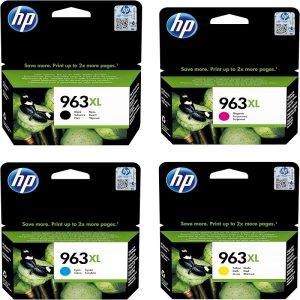 HP 963XL High Yield Original Ink Cartridge Set - All Colors