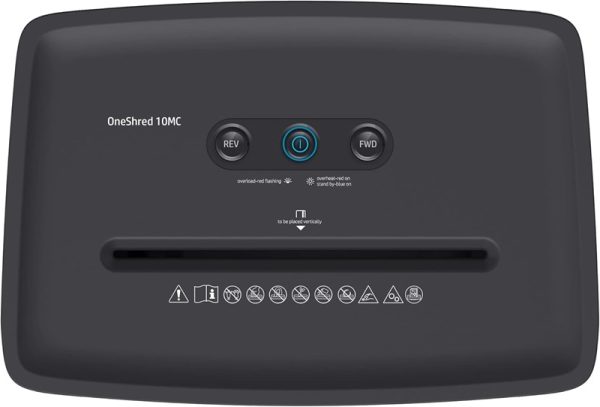 HP OneShred 10MC - 2804 Microcut Shredder with Security Level P-5 - Image 4