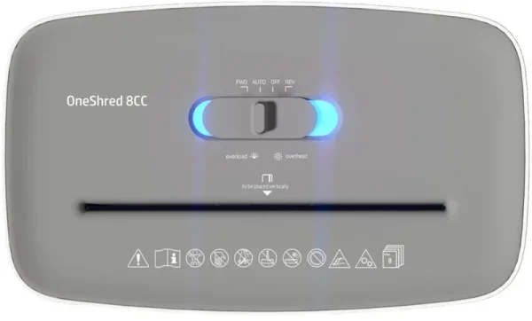 HP OneShred 8CC-2809 Crosscut Shredder with security level P-4 - Image 2