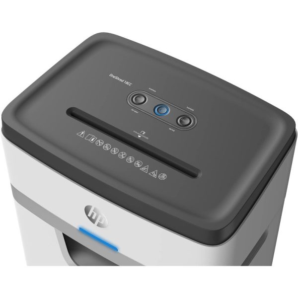 HP OneShred 18CC - 2805 Crosscut Shredder with Security Level P-4 - Image 4