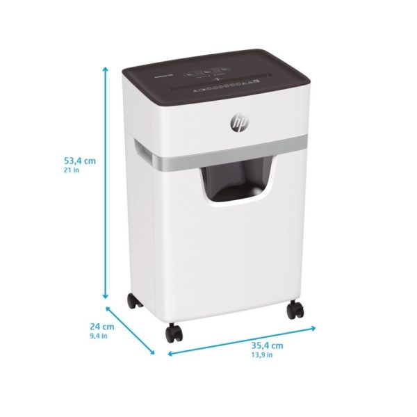 HP OneShred 15CC - 2803 Crosscut Shredder with Security Level P-4 - Image 4
