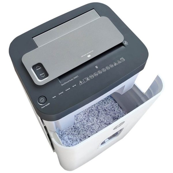 HP OneShred 200CC Crosscut Shredder with Security Level P-4 - Image 3