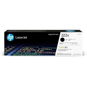 HP 222A Black LaserJet Toner Cartridge - W2220A