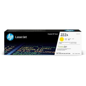 HP 222A Yellow LaserJet Toner Cartridge - W2221A