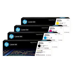 HP 222A - 4 Color Toner set for HP LaserJet Pro 3201, 3204, 3288