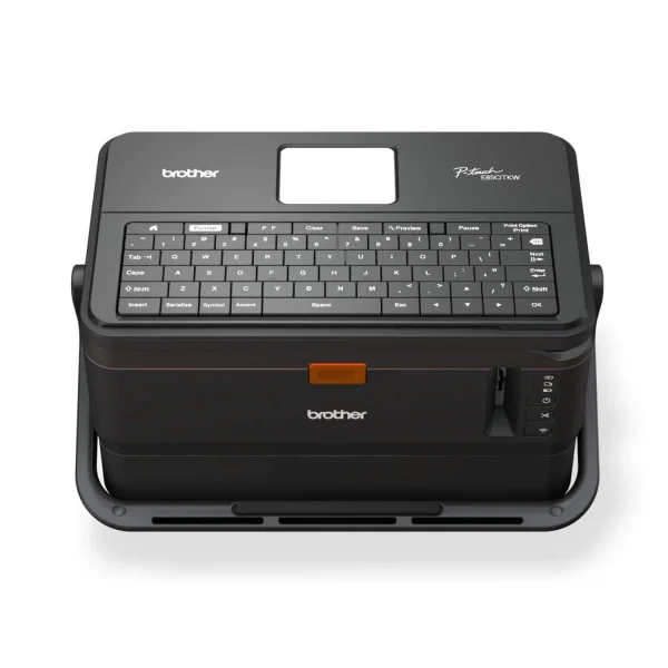 Brother PT-E850TKW Label Printer with Wi-Fi Connectivity