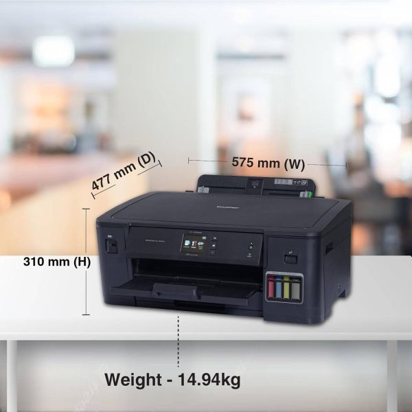 Brother MFC-T4000DW A3 Color Inkjet Printer with Duplex and Wi-Fi Connectivity - Image 3