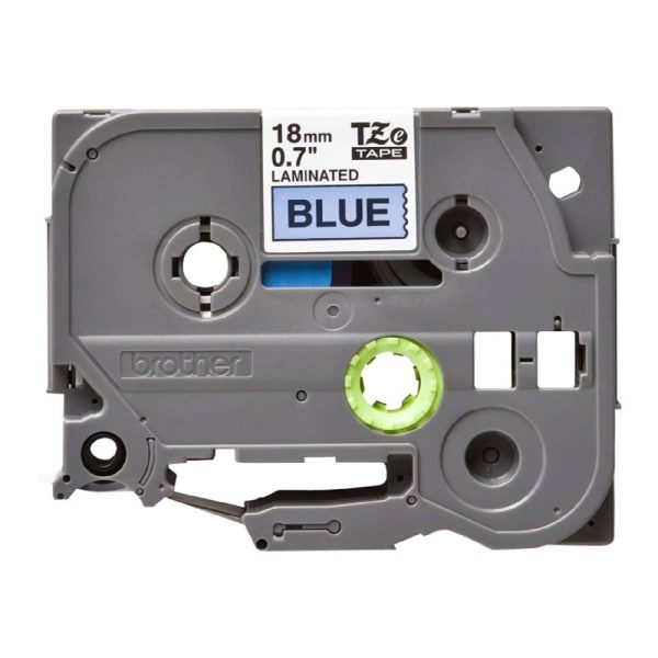Brother TZe-541 Labelling Tape Cassette – Black on Blue, 18mm wide - Image 2