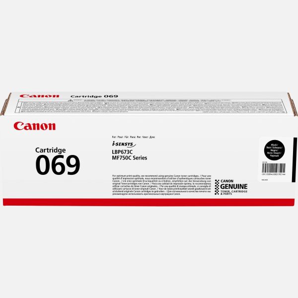 Canon Genuine 069 Toner Cartridge - Black