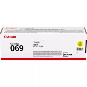 Canon Genuine 069 Toner Cartridge – Yellow