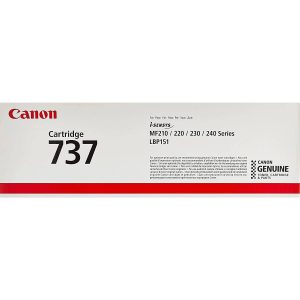 Canon 737 Black Toner Cartridge