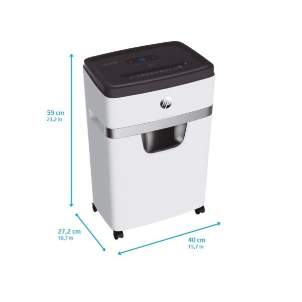 HP OneShred 12MC - 2806 Microcut Shredder with Security Level P-5 - Image 4