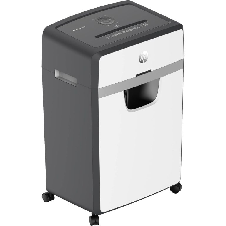 HP OneShred 2808 Micro-Cut Shredder front view