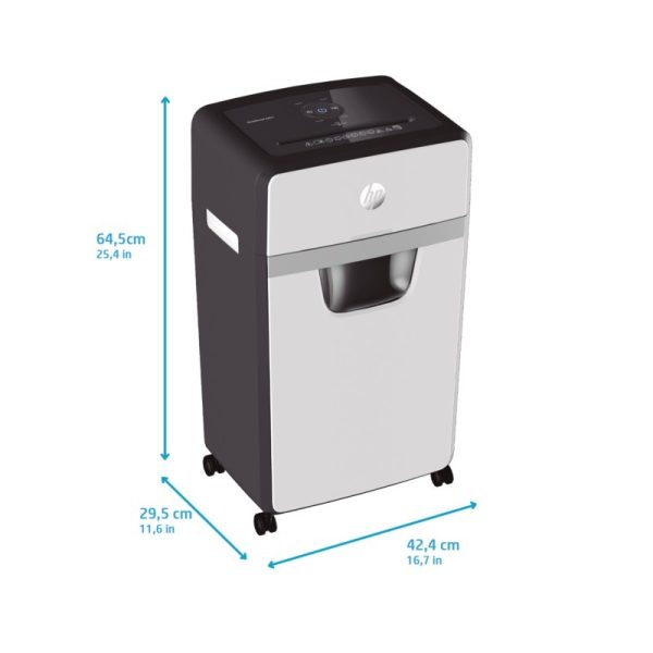 HP OneShred 24CC - 2807 Crosscut Shredder with Security Level P-4 - Image 3