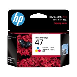 HP 47 Tri-color Original Ink Cartridge - 6ZD61AE