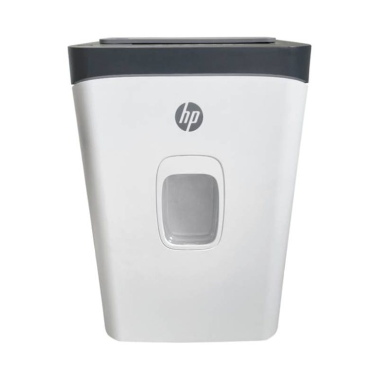 HP OneShred 100CC Cross-Cut Shredder front view