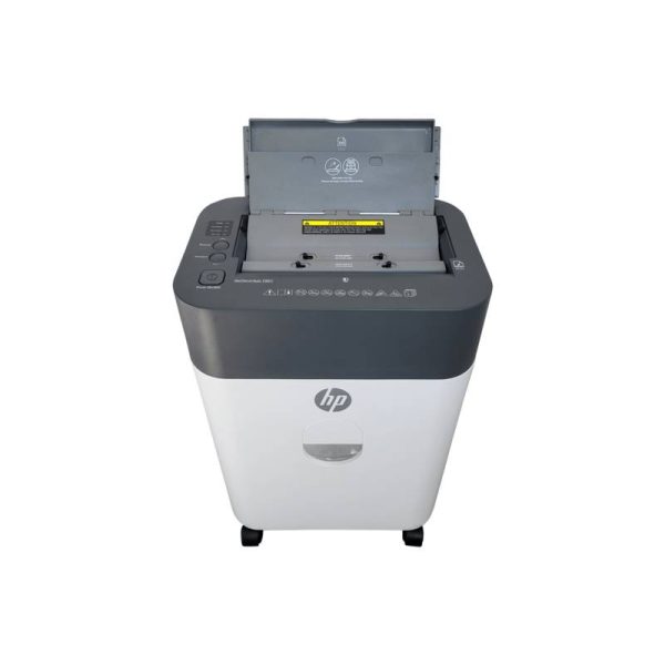 HP OneShred 100CC Cross-Cut Shredder top view