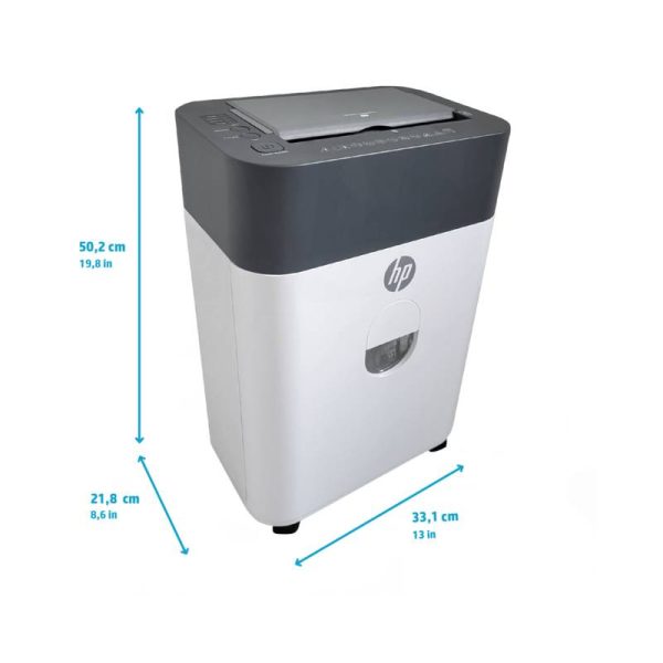 HP OneShred 100CC Cross-Cut Shredder size view