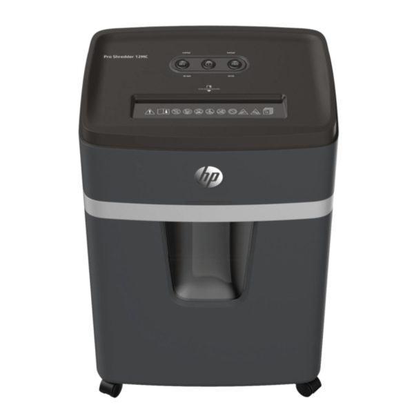 HP Pro Shredder 12MC Microcut Shredder with Security Level P-5 - Image 2