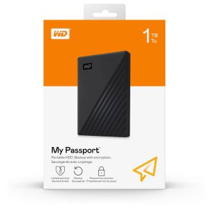 Western Digital My Passport External Hard Drives - 1TB