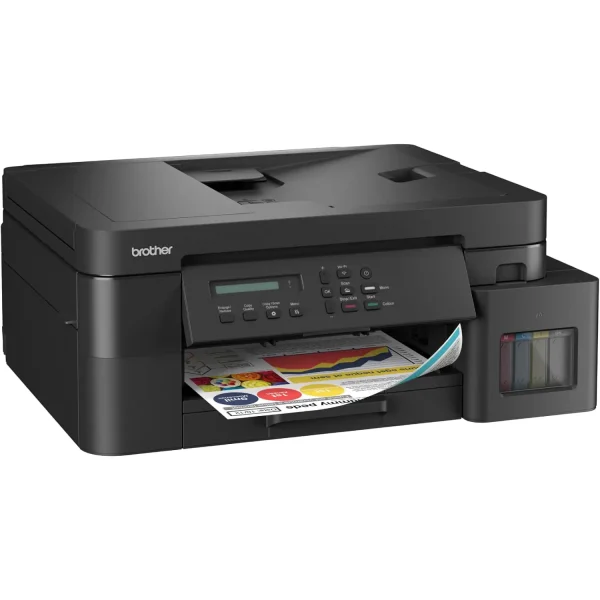 Brother DCP-T830DW Wireless All In One Ink Tank Printer with Automatic 2 Sided, Mobile Print And Scan, High Yield Ink Bottles - Image 2