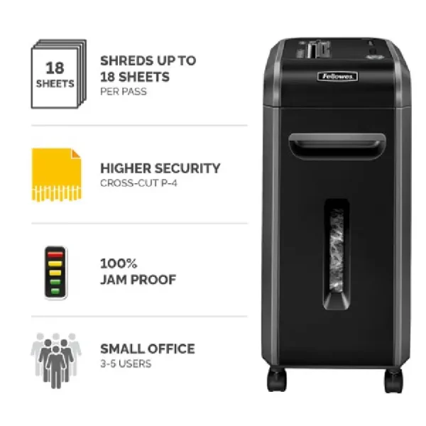 Fellowes Powershred 99Ci Cross Cut Shredder - Image 3