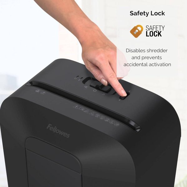 Fellowes Powershred LX50 Cross-Cut Shredder with Security Level P-4 - Image 4