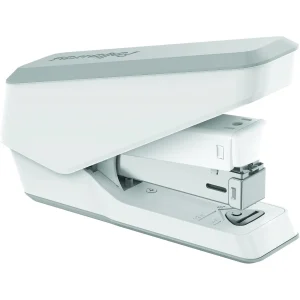 Fellowes LX840 Easy-Press Half Strip Stapler – White