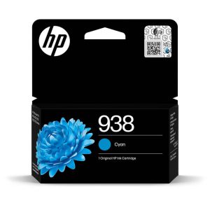HP 938 Cyan Original Ink Cartridge - 4S6X5PE