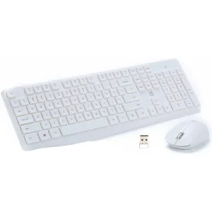 HP CS10 Wireless Keyboard and Mouse Combo – White Color