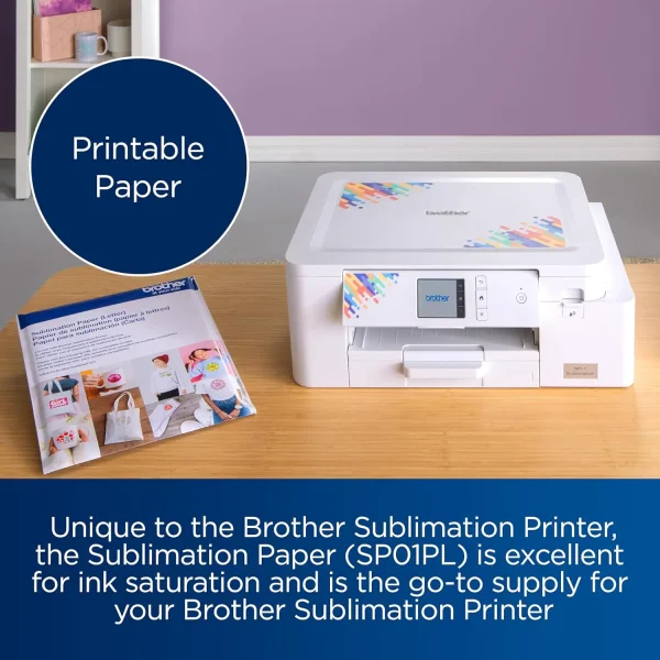 Brother Genuine SP01PL Sublimation Paper - 100 Sheets - Image 2