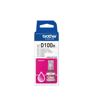 Brother Genuine BTD100M Magenta Ink bottle – 48.8ml