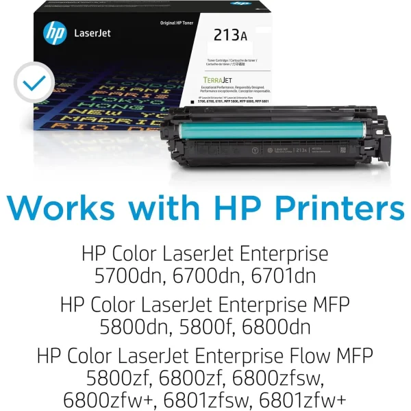 HP 213A Magenta Original LaserJet Toner Cartridge – W2133A - Image 2