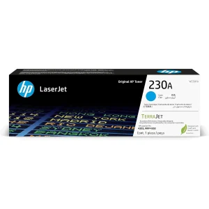 HP 230A Original Cyan LaserJet Toner Cartridge – W2301A