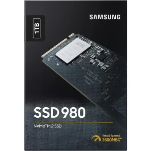 Samsung 980 PCIe 3.0 (up to 3.500 MB/s) NVMe M.2 Internal Solid State Drive - 1TB