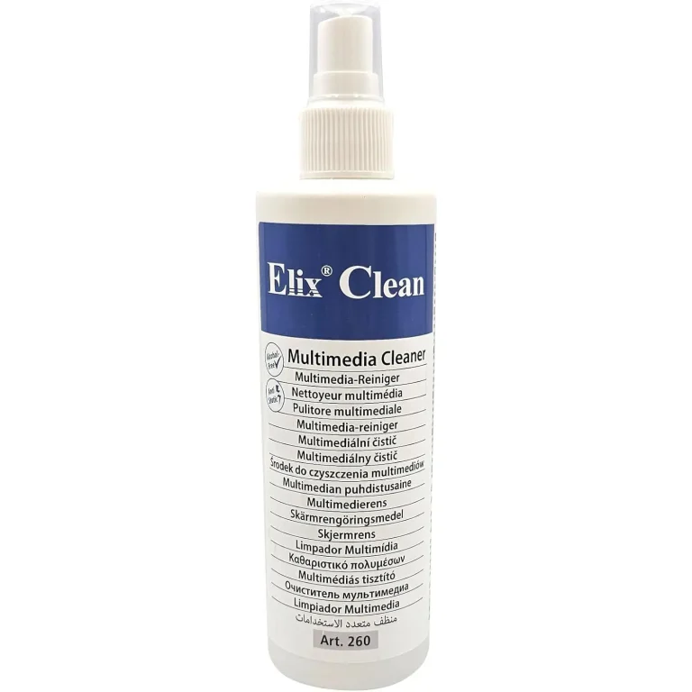 Elix Clean Multimedia Cleaner 250ml Bottle