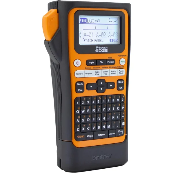 Brother PT-E310BTVP Label Printer side view