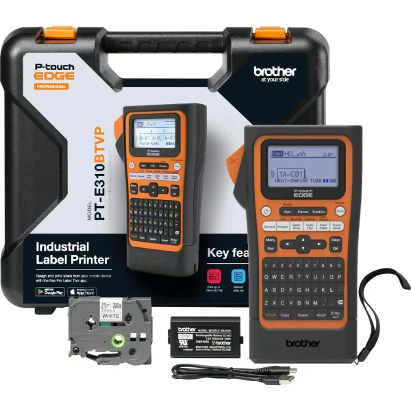 Brother PT-E310BTVP Label Printer – Industrial Bluetooth Label Maker for Electricians & Technicians - Image 5