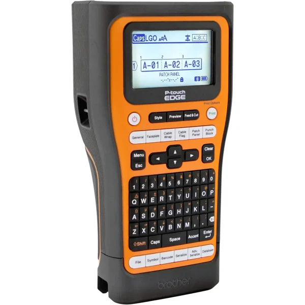 Brother PT-E560BTVP Label Printer side view