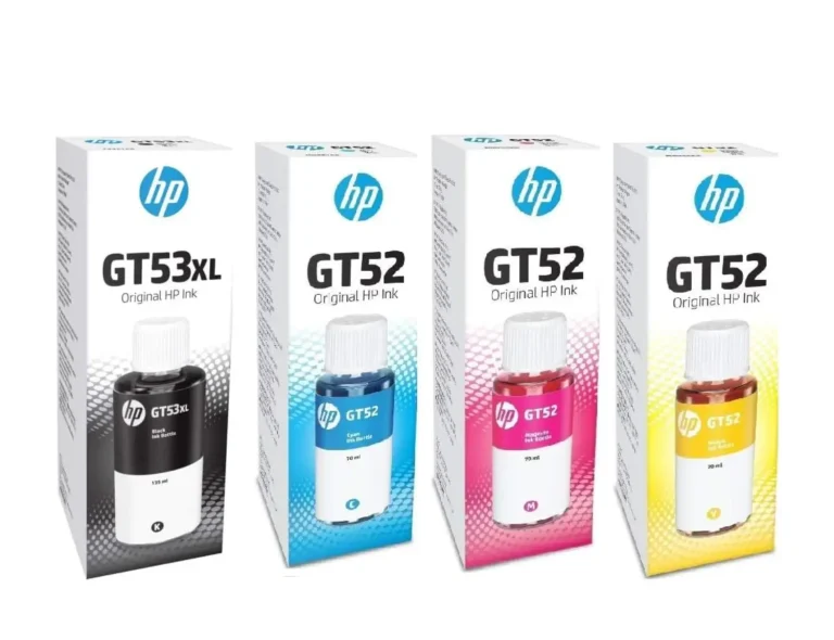 HP GT53XL and GT52 ink bottles combo pack