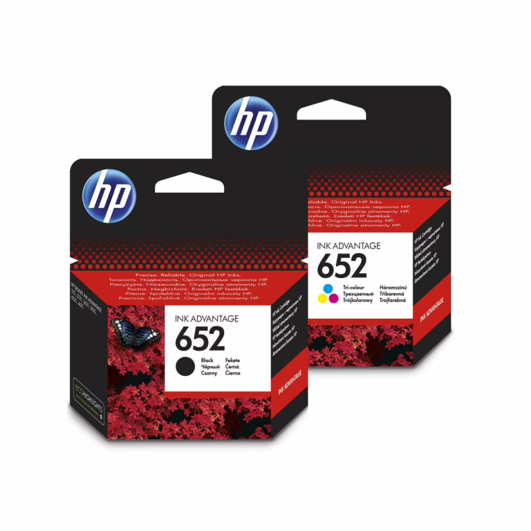 HP 652 Combo Pack F6V24AE + F6V25AE – Genuine ink cartridges for HP Ink Advantage printers